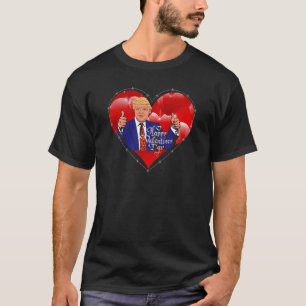 frohen Valentinstag Donald Trump T-Shirt