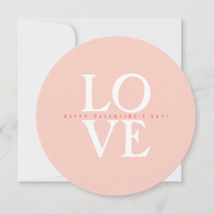 Frohen Valentinstag Eleganter Gruß Feiertagskarte