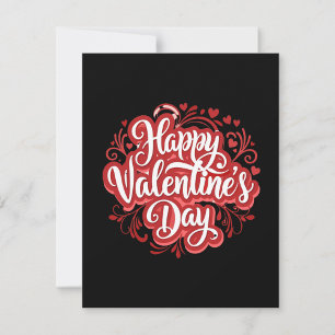 Frohen Valentinstag  Feiertagskarte