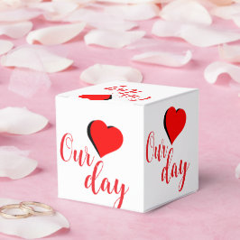 Frohen Valentinstag Geschenkschachtel