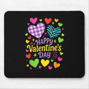 Frohen Valentinstag - Herzen Liebe Mousepad