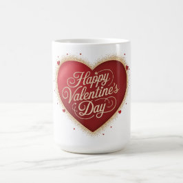 Frohen Valentinstag Kaffeetasse