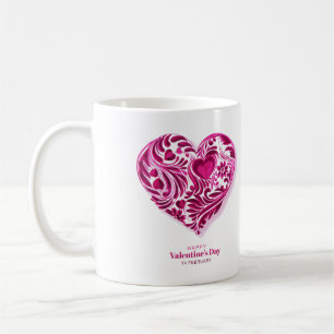 Frohen Valentinstag Kaffeetasse