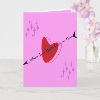 Frohen Valentinstag Karte