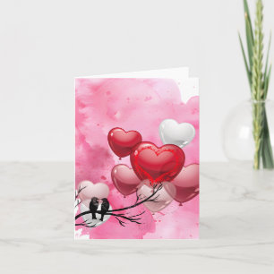Frohen Valentinstag Karte