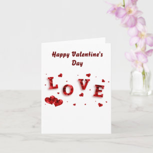 Frohen Valentinstag Karte