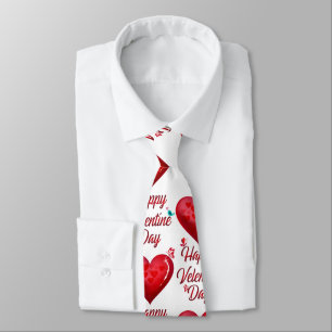 Frohen Valentinstag Krawatte
