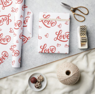 Frohen Valentinstag, liebe dich Geschenkpapier