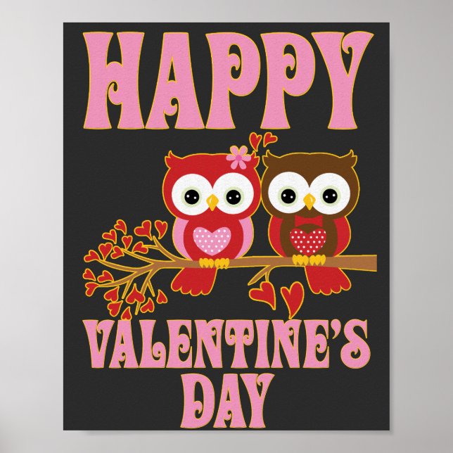 Frohen Valentinstag  Poster (Vorne)