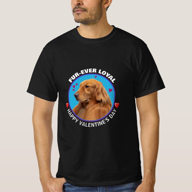 Frohen Valentinstag T-Shirt (Vorderseite)