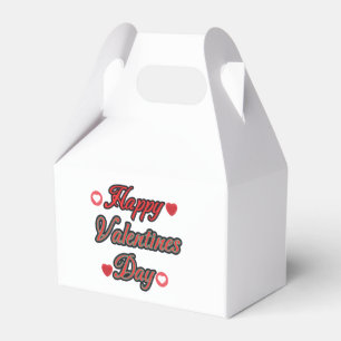Frohen Valentinstag zum Geschenk Geschenkschachtel