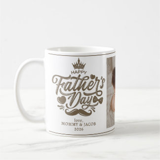 Frohen Vatertag | Daddy Foto Kaffeetasse