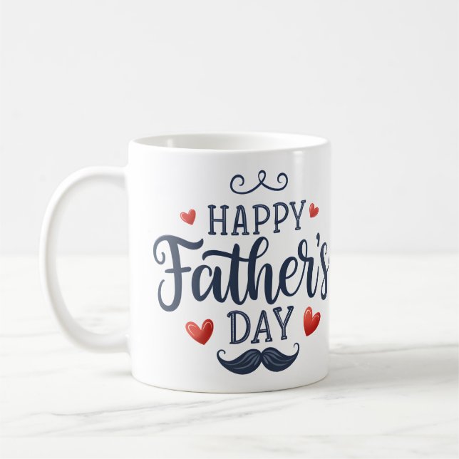 Frohen Vatertag Kaffeetasse (Links)