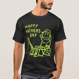 Frohen Vatertag - Lustiges Angelgeschenk T-Shirt