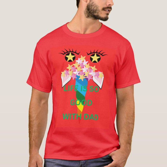 FROHEN VATERTAG T-Shirt (Vorderseite)
