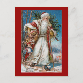 "Frohen Weihnachten" Vintag Feiertagspostkarte
