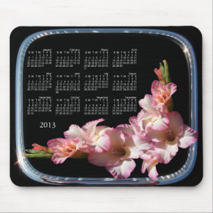 Froher Kalender gerahmtes ~ mousepad