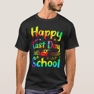 Froher letzter Schultag Lehrer Schüler Abschluss T-Shirt