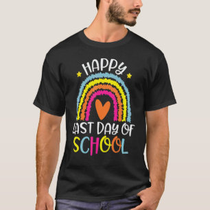 Froher letzter Schultag Lehrer Schüler Abschluss T-Shirt
