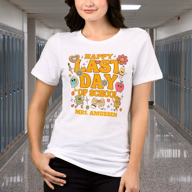 Froher letzter Schultag Tri-Blend Shirt (Von Creator hochgeladen)