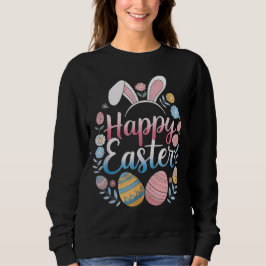 Froher Osthase Frühling Ostern Ei Ostern Sweatshirt