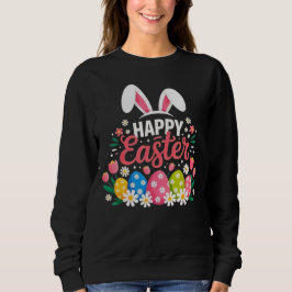 Froher Osthase Frühling Ostern Ei Ostern Sweatshirt