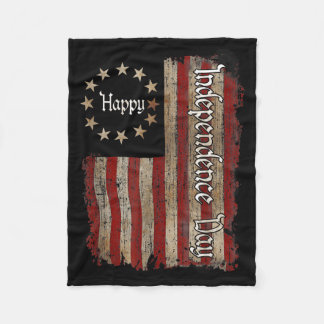 Froher Unabhängigkeitstag 1776 Unabhängigkeitstag Fleecedecke
