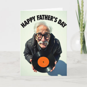 Froher Vatertag Vinylkarte Karte
