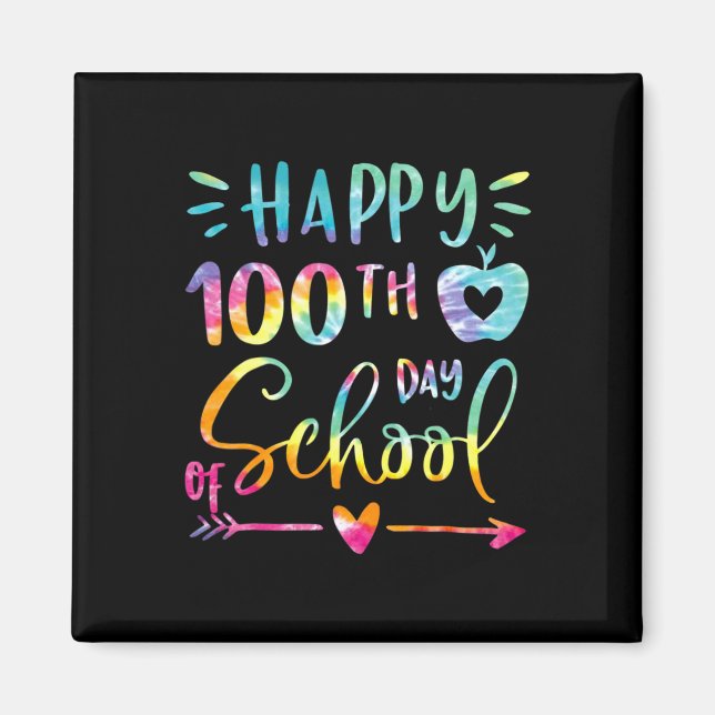 Frohes 100. Schullehrertag 100 Magnet (Vorne)