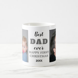 Frohes 1. Weihnachten 2020 Bester Vater je 2 Foto Kaffeetasse