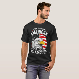 Frohes 250-jähriges Jubiläum Amerika 4. Juli T-Shirt