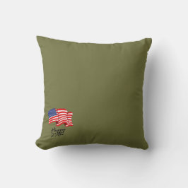 Frohes 250. Refined Olive Muted Yellow 4. Juli Kissen