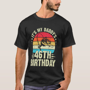 Frohes 46. Geburtstagsfest meines Dadas Vintage-An T-Shirt
