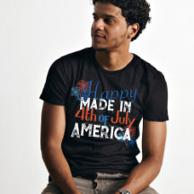 Frohes 4. Juli Amerika-Typografie