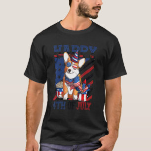 Frohes 4. Juli Corgi 1 T-Shirt