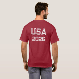 Frohes 4. Juli Unabhängigkeitstag 1776-2026 T-Shirt
