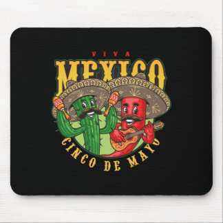 Frohes 5 De Mayo Cinco De Mayo Viva Mexiko Fiesta Mousepad