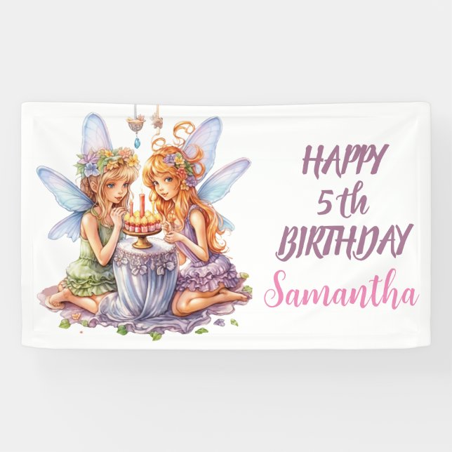 Frohes Banner zum Geburtstag (Horizontal)