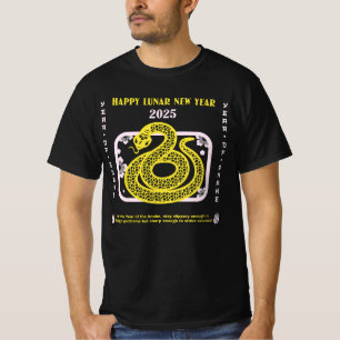 Frohes chinesisches Neujahr 2025 T-Shirt