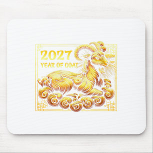 Frohes chinesisches Neujahr 2027 - Lunar Neujahr Z Mousepad