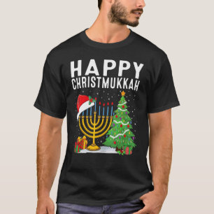 Frohes Chrismukkah Jüdisches Weihnachten Hanukkah  T-Shirt