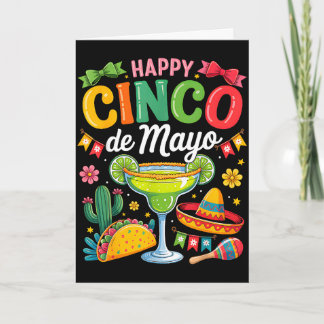 Frohes Cinco de Mayo-Fest mexikanische Party Männe Karte