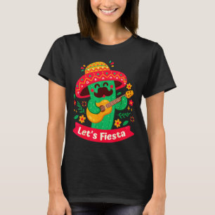 Frohes Cinco de Mayo, lasst uns mexikanische Party T-Shirt