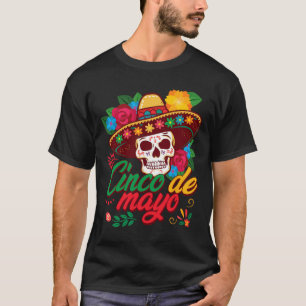 Frohes Cinco De Mayo Mexikanische Fiesta 5 De Mayo T-Shirt
