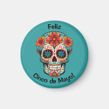 Frohes Cinco de Mayo! Zuckerschädel