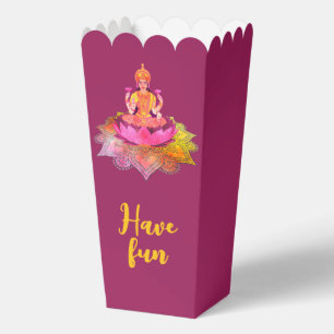 Frohes Diwali - Deepalavi Lakshmi Göttin 4 Geschenkschachtel