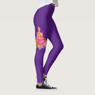 Frohes Diwali - Deepalavi Lakshmi Göttin 4 Leggings