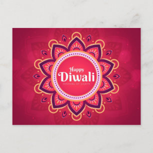 Frohes Diwali Postkarte
