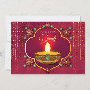 Frohes Diwali-Urlaubskarten Feiertagskarte