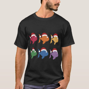 FROHES EISFISCHEN WEIHNACHTEN T-Shirt